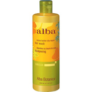 Alba Botanica Hawaiian Hair Wash Cocoa Butter Dry Repair - 12 oz