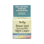 Reviva Labs Brown Spot Night Cream with Kojic Acid - 1 oz