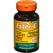 American Health Ester C with Citrus Bioflavonoids 1000mg - 45 tabs