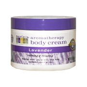 Aura Cacia Body Cream Lavender - 8 oz
