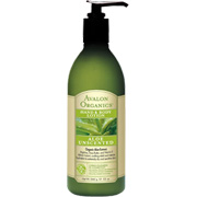 Avalon Organic Botanicals Unscented Lotion Hand & Body - Provides Hydration for Dry skin, 12 oz