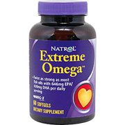 Natrol Extreme Omega Fish Oil - 60 sgel
