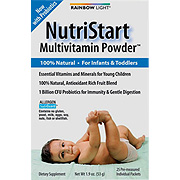 Rainbow Light Nutristart Multivitamin Powder - Essential Vitamins and Minerals for Young Children, 30 PKTS