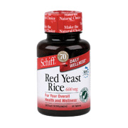 Schiff Red Yeast Rice 600mg - 60 tab