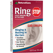 NaturalCare RingStop Ear Drops - Fight Ringing in the Ears, 0.5 oz