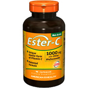 American Health Ester C with Citrus Bioflavonoids 1000mg - 90 tabs