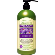 Avalon Organic Botanicals Organic Lavender Lotion Value Size - Provides Moisture and Relief to Dry Skin, 32 oz