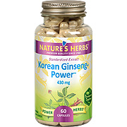 Nature's Herbs Ginseng-Power, Korean - 50 cap