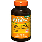 American Health Ester C with Citrus Bioflavonoids 1000mg - 90 caps