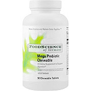 Foodscience of Vermont Mega Probiotic Plus Chewable - 90 tab