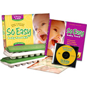 Fresh Baby LLC So Easy Baby Food Kit - Cookbook, video, trays & card, 1 Kit