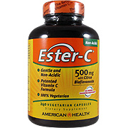 American Health Ester C with Citrus Bioflavonoids 500mg - 240 caps