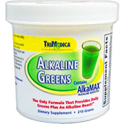 Trimedica Alkaline Greens with Alkamax Powder - 210 grams