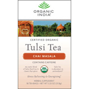 Organic India Chai Masala Tulsi Tea - 18 ct