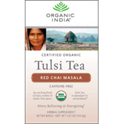 Organic India Red Chai Tulsi Tea - 18 ct