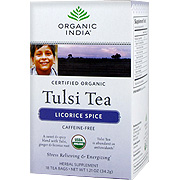 Organic India Licorice Spice Tulsi Tea - 18 ct