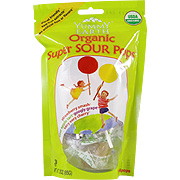 Yummy Earth Organic Lollipops Super Sour - 3 oz