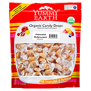 Yummy Earth Organic Candy Drops Hopscotch Butterscotch - 1 LB