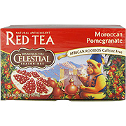 Celestial Seasonings Moroccon Pomergranate Red African Rooibos Tea - Caffeine free, 20 bag