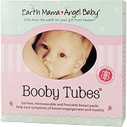 Earth Mama Angel Baby Booby Tubes - Help Ease Breastfeeding Discomforts, 2 ct