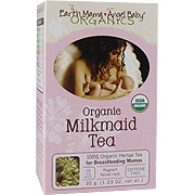 Earth Mama Angel Baby Milkmaid Tea - Helps Support Breast Milk Production, 16 ct