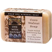 One With Nature Coconut Walnut Soap - 7 oz