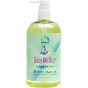 Rainbow Research Organic Herbal Baby Body Wash Scented - 16 oz