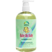 Rainbow Research Organic Herbal Baby Shampoo Unscented - 16 oz
