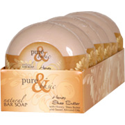 Pure & Basic Honey Shea Butter Bar Soap - 6.4 oz