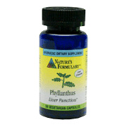 Nature's Formulary Phyllanthus - 60 Vcaps