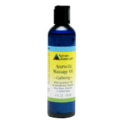 Nature's Formulary Massage Oil Calming - 4 oz