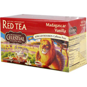 Celestial Seasonings Madagascar Vanilla Red Tea - Naturally Caffeine Free, 20 bag