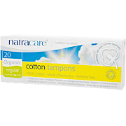 Natracare Tampons without Applicator Regular Absorbency - 10 ct