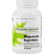 Foodscience of Vermont Magnesium Aspartate - 90 caps