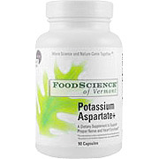 Foodscience of Vermont Potassium Aspartate - 90 caps