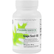 Foodscience of Vermont Grapeseed 50mg - 120 caps