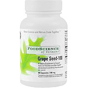 Foodscience of Vermont Grapeseed 100mg - 60 caps