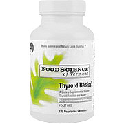 Foodscience of Vermont Thyroid Basics - 120 caps