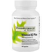 Foodscience of Vermont Vitamin K2 Plus - 60 caps