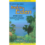 Books & Media Back To Eden - Jethro Kloss, 1 book