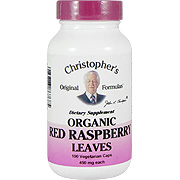 Dr. Christopher's Original Formulas Red Raspberry Leaves - 100 vcaps