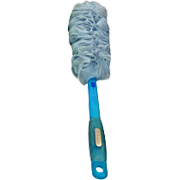 Earth Therapeutics Feng Shui Mesh Body Brush with Ergo Grip Water Frosted Blue - 1 pc