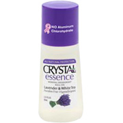 Crystal Body Deodorant Mineral Deodorant Roll On Lavender & White Tea - 2.25 oz