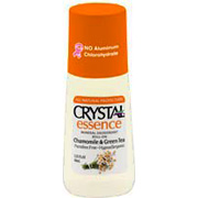 Crystal Body Deodorant Mineral Deodorant Body Spray Chamomile & Green Tea - 4 oz