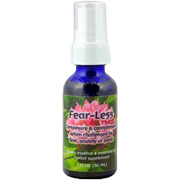Flower Essence Services Fear-Less Spray - Composure and Containment When Challenged by Fear, Anxiety or Panic, 1 oz