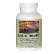 Foodscience of Vermont Calcium Citrate Plus - 120 tabs