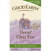 Good Earth Teas Chai Decaf - 18 bags