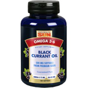 Health From The Sun Black Currant Oil 500mg - 180 caps