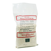 Health Plus 100% Pure Psyllium Husks Plastic Bag - 12 oz