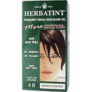 Herbavita Natural Hair Color Herbatint Permanent Copper Chestnut 4R - 4 oz